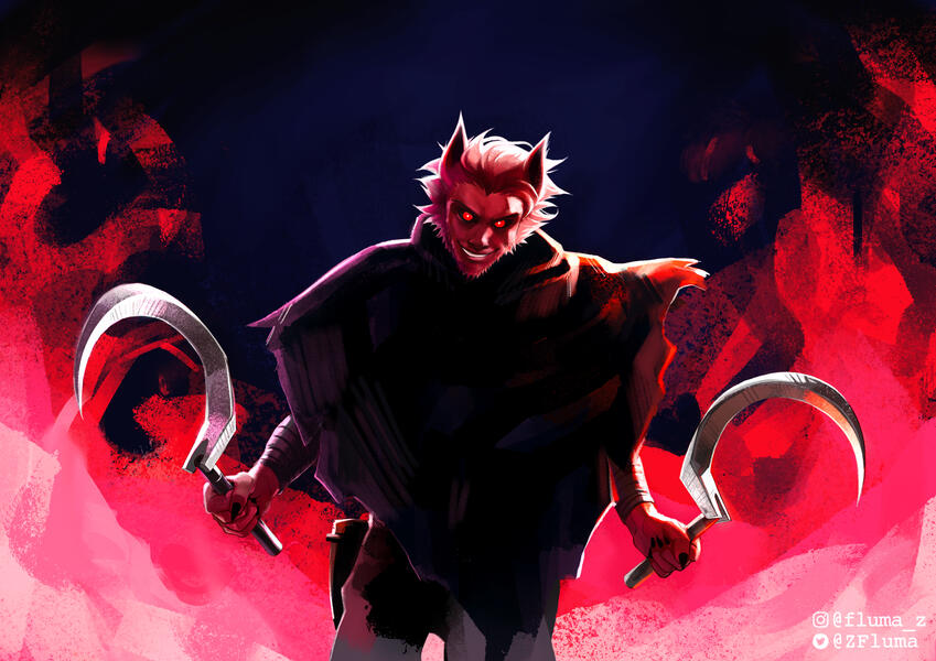 Death Illustration (Puss in Boots: The Last Wish)